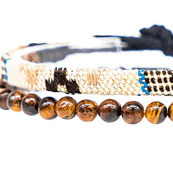 #surf armband med handpärlor#