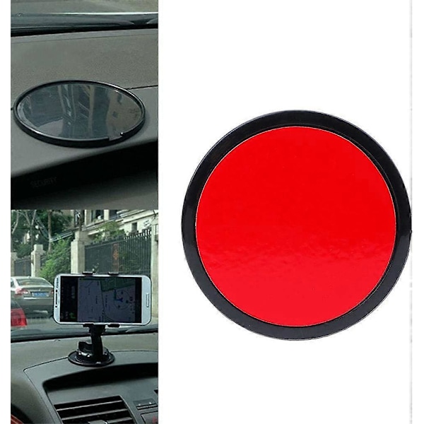 Bil Sugekopp Selvklebende Dashbordmonteringsplate Base for GPS Telefonholder Brakett