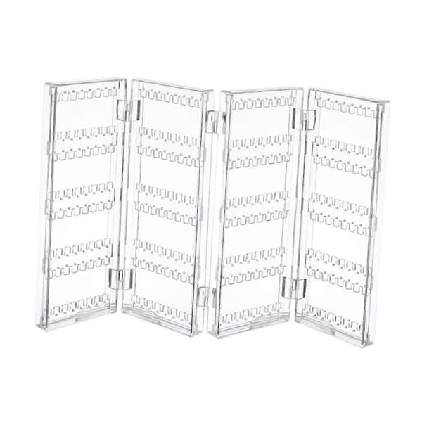 Sammenklappelig smykkeorganisator Stand Øreringeholder Organizer til