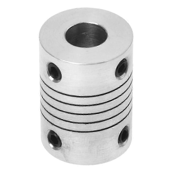 Motoraksel 8mm til 8mm Ledd Helisk Bjelkekobling D18L25
