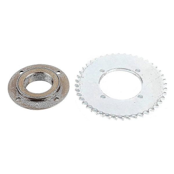 78mm OD 4 Håls Tandlöst Svänghjul + T8f 44t 54mm Bakre Kedjehjul Passar För 43cc 49cc Mini Pocket