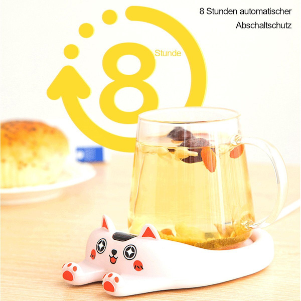 #Pink, Kopvarmer med Automatisk Frakobling, Smart Lys med 3 Temperaturindstillinger#