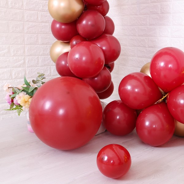 /#/12 inch red balloons 100 pcs - quality latex helium balloons for birthday wedding baby shower Halloween or Christmas party decoration./#/