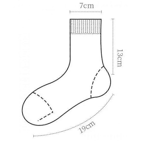 Söta Mode Damsockor, Roliga Nya Ankelstrumpor, Julklappar för Kvinnor, 10 Par