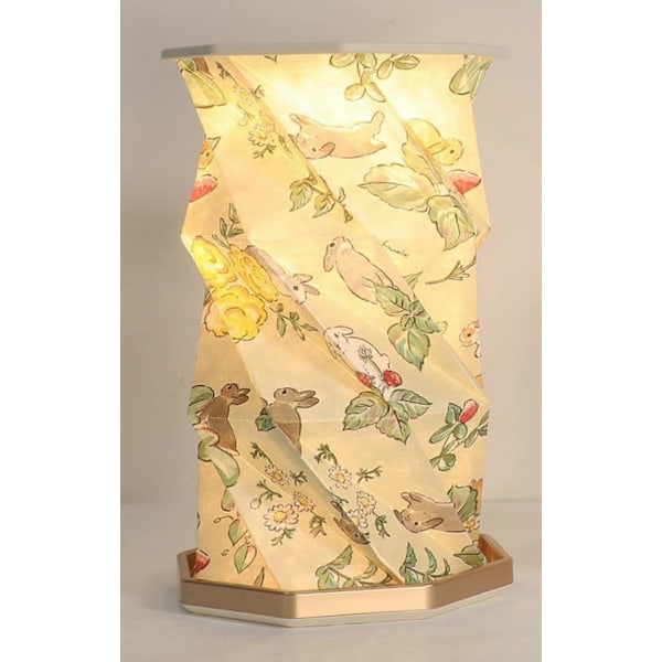 Sammenleggbar nattlampe for soverom, USB-oppladbar berørings-nattbordslampe, magnetisk bærbar nattlys, dimbar sammenleggbar dekorativ lampe