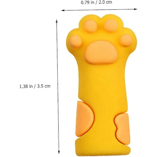 3 st Döda Hud Saxar Skyddsfodral Manikyr Nagelband Pincett Skydd Nagelbandstång Skydd Katt Tass Nagelbandstång Skydd Japanska Tänger