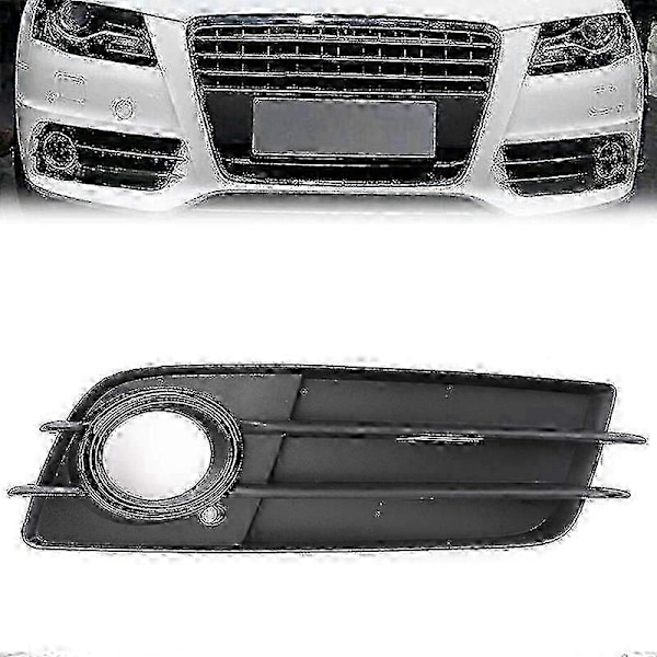 Front Kofanger Tågelygte Gitter Grill Tågelygte Dæksel Til A4 B8 2008-2012 8k0807681c 8k0807682c Højre