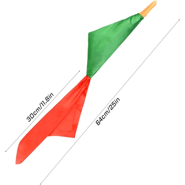 1 sæt magiske tørklæder, 4 farver silketørklæder til gademagi,