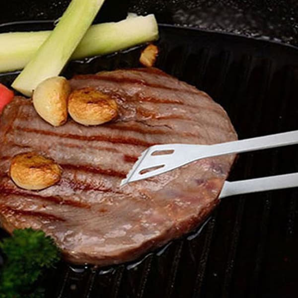 #grilltang lavet af rustfrit stål#