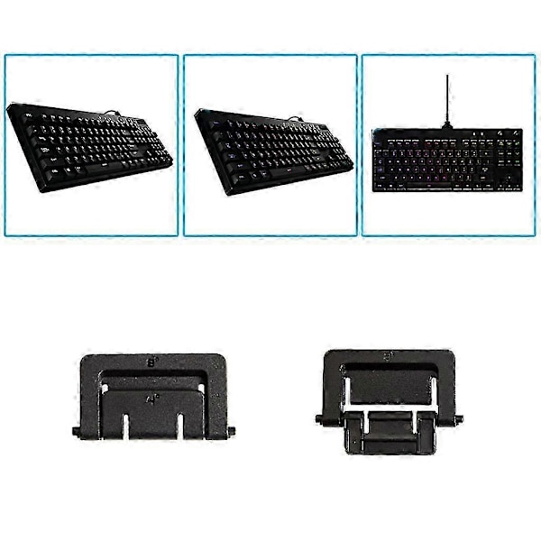 2 st Tangentbordsfäste Benställ för Logitech G610 G810 GPRO Tangentbord Reparationsdelar g2024125225