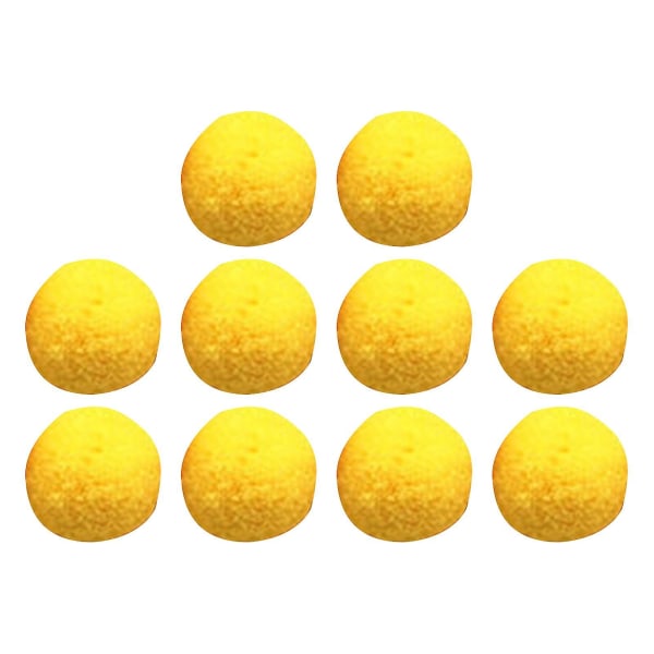 10st/ set Vattenbollar Vit Färger Release Energy Mini Summer S Gaming Splash Soaker Balls For OutdoorYellow