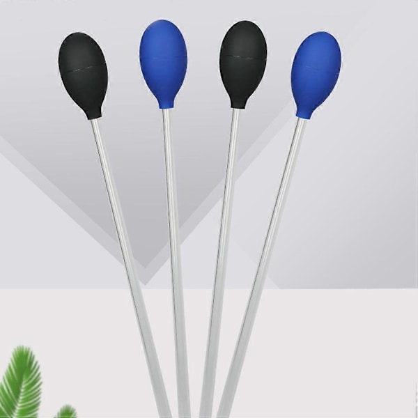Akvarie Vandskifter Akvarie Pipette Foder Vandrenser Overførselsværktøj Foderværktøjer (Sort med en 30 cm lang koralfoderrør)