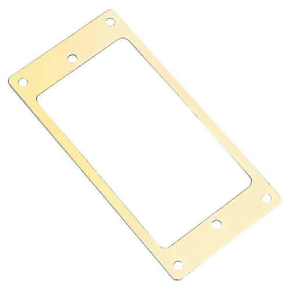 2 st Metall Platt Humbucker Kåpa Gitarr Pickup Ram Monteringsring