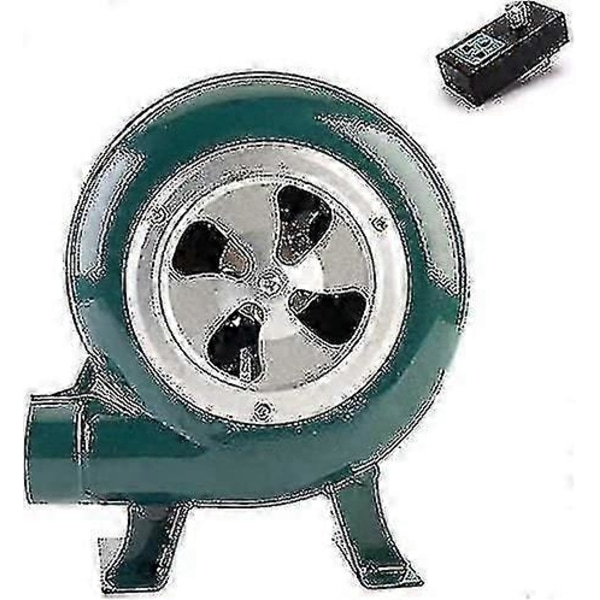 220v Elektrisk Smedje Esse Blæser - Med Regulator - Grill Pejs Ventilator - Centrifugal Grill Blæser, 60w (FPK11)
