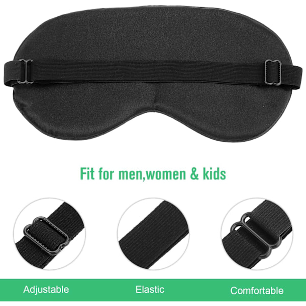 /#/Silk-Sleep-Mask Eye-Mask Eye-Cover Eyeshade - Silk Soft Adjustab/#/