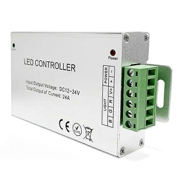 12A LED Controller 4-tasters RGB Controller Trådløst RF-modul Lysdæmper Dæmpningssystem til RGB Strip Ligh