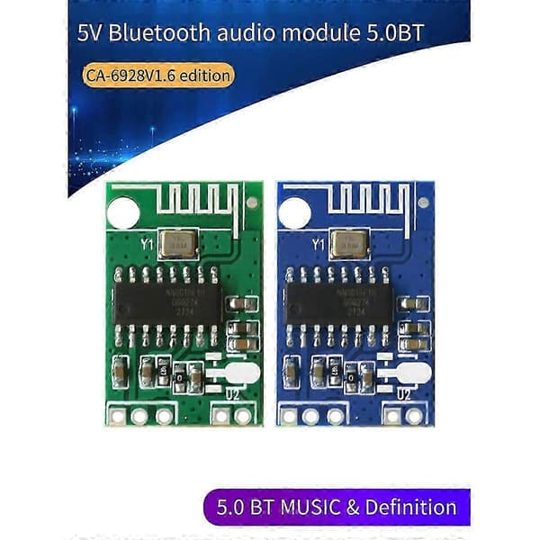 10 st Bluetooth-modul CA-6928 Bluetooth-ljudmodul 5V 5.0 BT Bluetooth-högtalare Ljudförstärkare