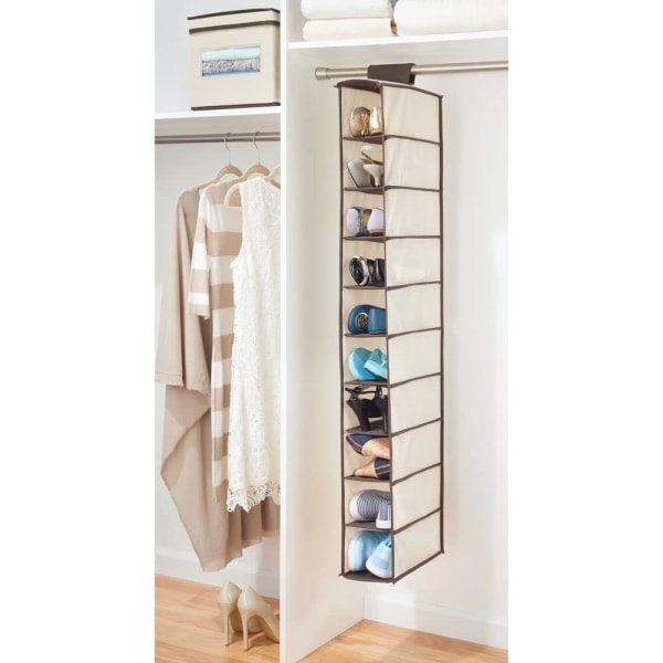 /#/120 * 30 * 15cm Non-woven Foldbar Skoreol (Beige og Brun) -/#/