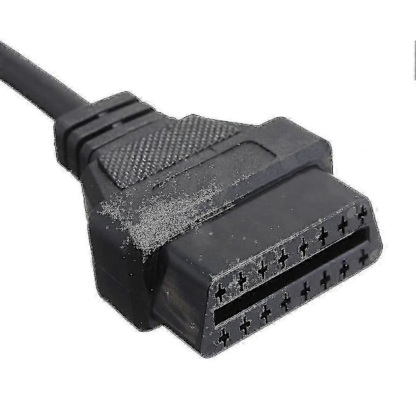 OBD1 - OBD2 -sovitinkaapeli Toyotalle - 22-nastainen - 16-nastainen diagnostiikkaskannerimuunnin