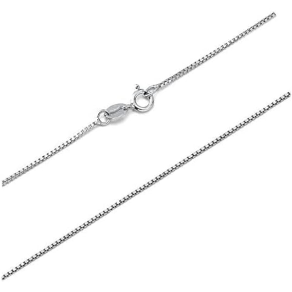 #40cm Fin venetiansk kæde i 925 sølv#