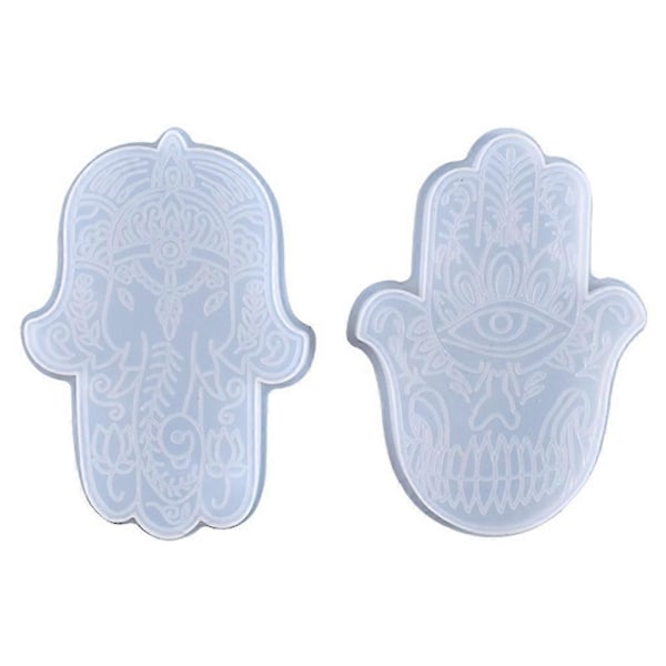 Handgjorda Cool Hand Of Fatima Ornament Dekor Form Arom Gips Silikonform