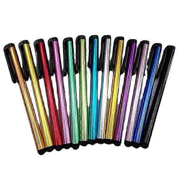 10-pack Stylus Touchpenna i Metallic - flerfärg