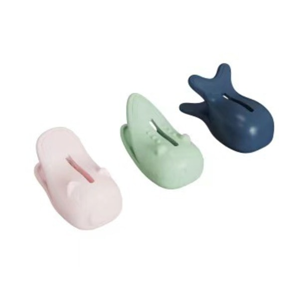 (3 stk.) Multifunktionel Plastikklips, Dovetail Klips Fastgør Dokument