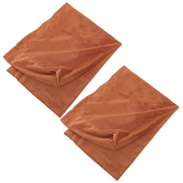 2 stk. Universelt Sofa Armlene Trekk Elastisk Armlene Beskytter Ensfarget Armlene Beskyttelsesduk Kamelfarge