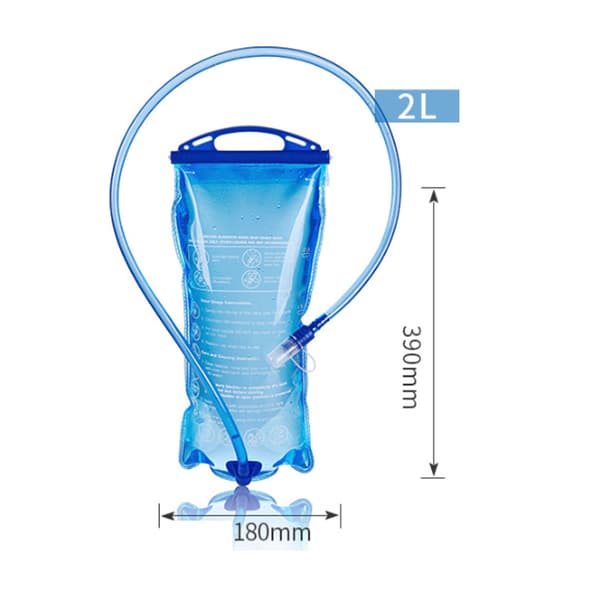 #Cykelvattenpåse, 2 liter#
