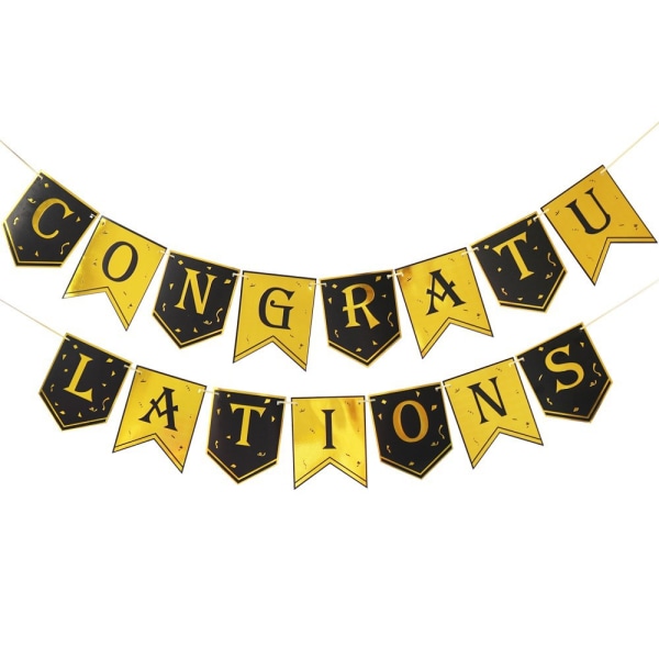 #2022 Graduation Banner Vi er så stolte af dig Linned Banner med 8 Modes LED String Lights Sign Flag Vægbelysning Garland Banners#