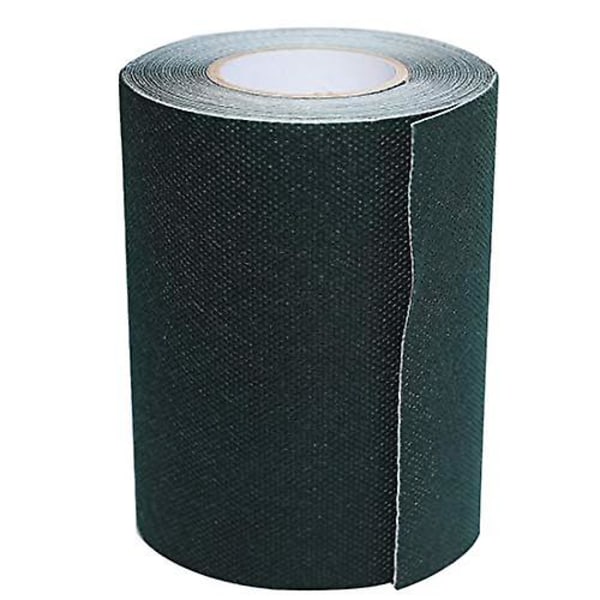 Självhäftande konstgrästejp, skarvtejp för gräsmatta, konstgrässkarvtejp för att fästa grön gräsmatta (Grön, 15cm x 10m)