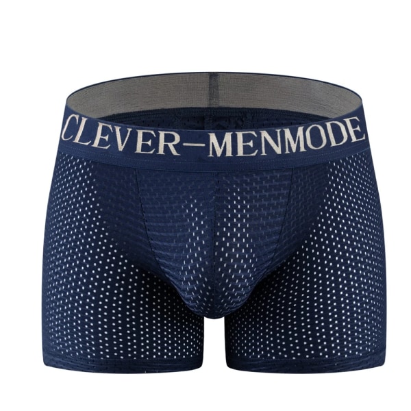 1 st Sexy Herrar Vadderade Underkläder Mesh Boxer Baklyft Enl