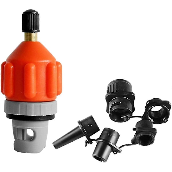 Luftventiladapter, Uppblåsbar Båt Sup Pump Adapter Med Munstycke, Multifunktionell Sup Pump Adapter Kompressor Luftventilomvandlare För Stand Up Paddle Board