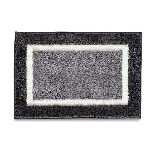 Antislip Bademåtte, Blød Mikrofiber Bademåtte, Maskinvaskbar
