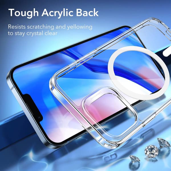 Hybrid-etui med HaloLock, Etui kompatibelt med iPhone 13 Pro Max
