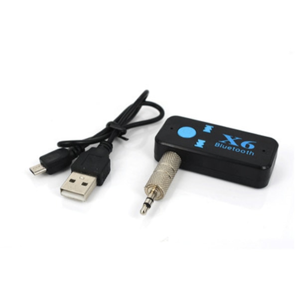 #Bluetooth 5.0 Musikmotor til bil/hjemm stereo AUX Bluetooth Adapter med volumenkontrol Støtte håndfri opkald 15H Batterilevetid#