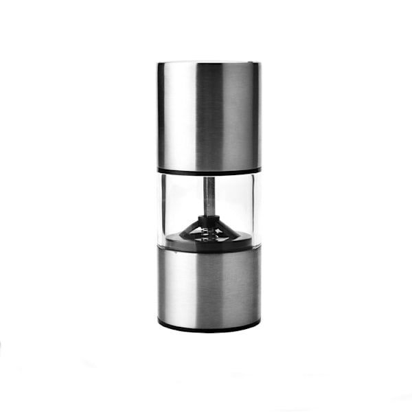 #1 stk. Mini Salt- og Peberkværn i Rustfrit Stål med Keramisk Kværn - Køkkenudstyr - Kværn (1 stk. - mini)#