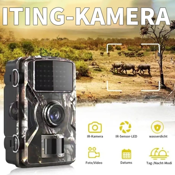 #Djurlivskamera med 65 fot triggeravstånd och bred detektering#