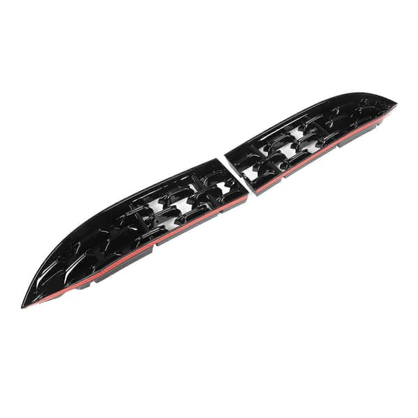 2 stk. Front Grill Beskyttelse Blank Sort Front Grill Mesh Indsatser Trim Erstatning til Mazda CX?5 2022+