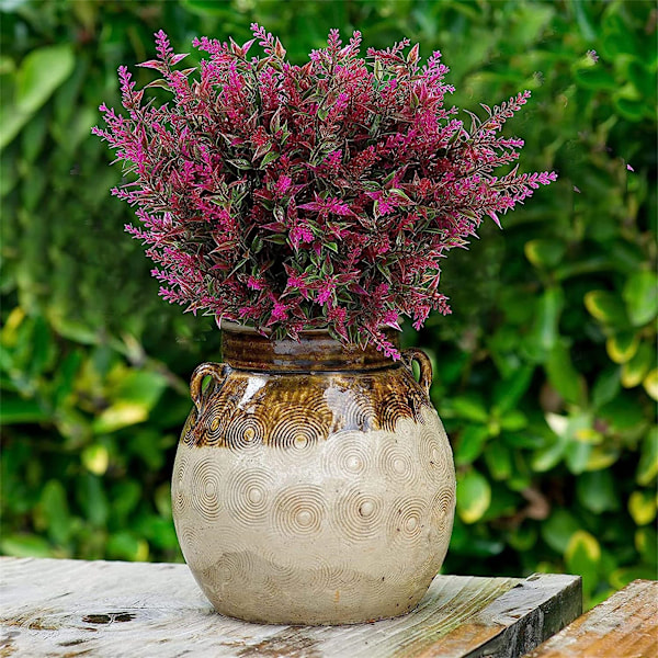 #Konstgjorda Växter Konstgjorda Blommor Utomhus, UV-Resistenta Buskar,f#