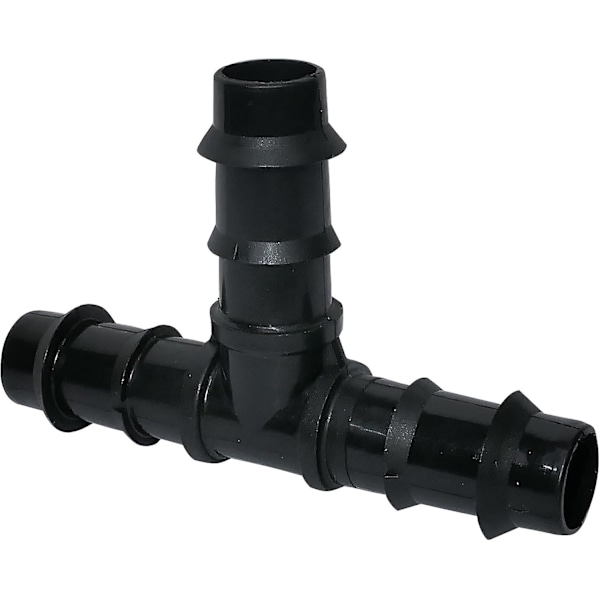 Sett med 10 stk. 16 mm ''T''-koblinger/fordelere for hageslange - ''T''-formet skjøt for dryppvanningssystem