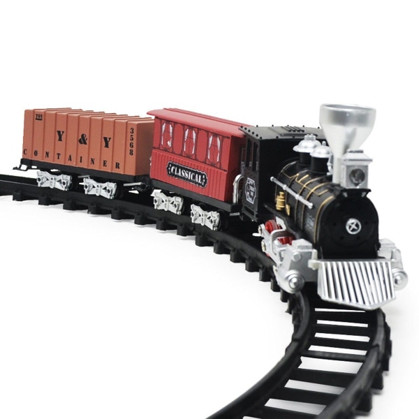 #Toy train children's electric train toy: light and sound effects,#