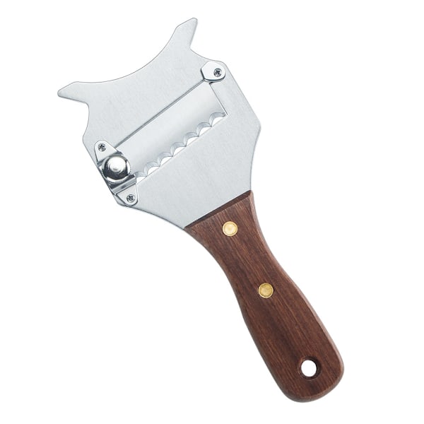 #Truffelskærer 3 Dele Justerbar Bølget og Lige Blade Skærer Træhåndtag Osteskærer til Grøntsager Hvidløg Svampe#