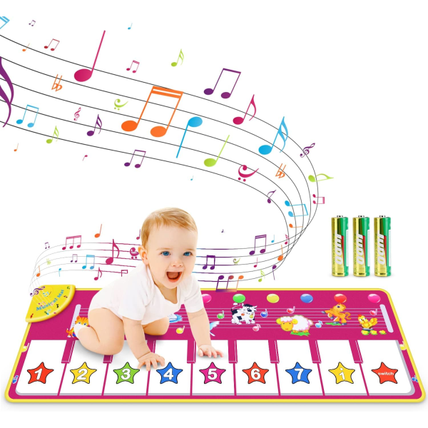 #Pianomatta för barn, musikmatta för barn, pedagogiska leksaker#