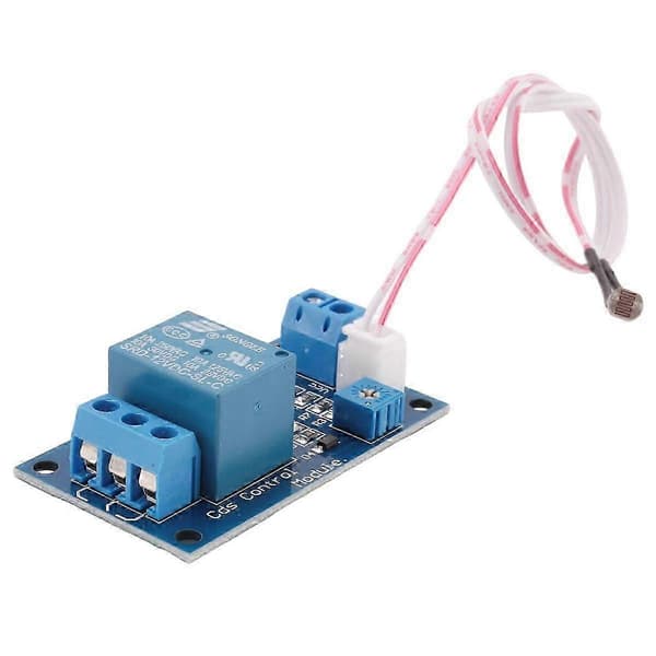 12V Lyskontrollbryter Fotoresistor Relémodul Deteksjonssensor XH-M131