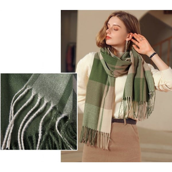 #Ullhalsduk damhalsduk mysig mjuk rutig vinterhalsduk poncho kvalitet#