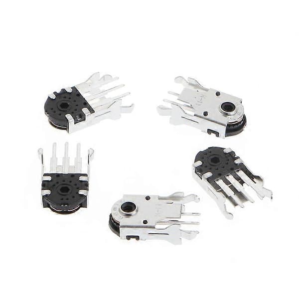 5 stk. 11 mm Musekoder Rullehjul Reparasjonsdel Bryter