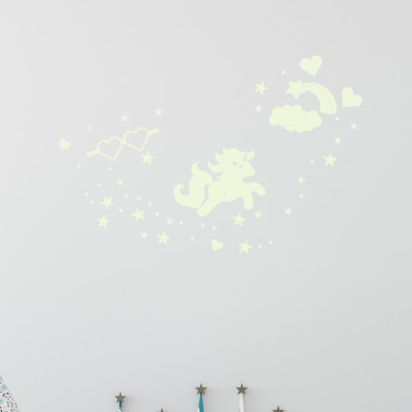 /#/Unicorn Glow-in-the-dark Stars Ceiling Moon and Luminous Stars St/#/