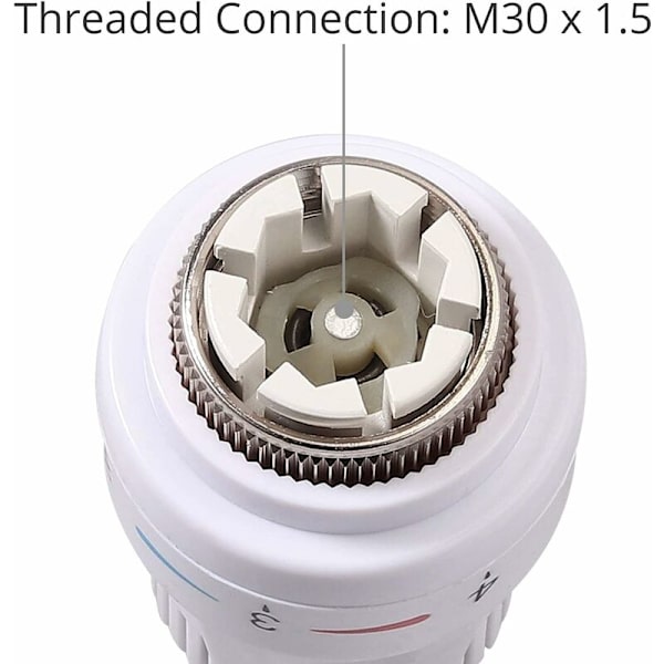Termostatisk radiatorhoved 3 stk. radiator termostathoved TRV