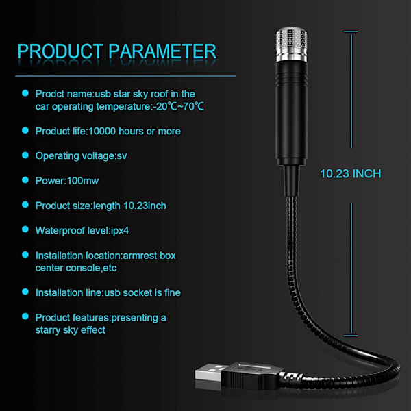 #USB-drevet rød lommelygte til bil, hjem, soveværelse, rød, én størrelse#